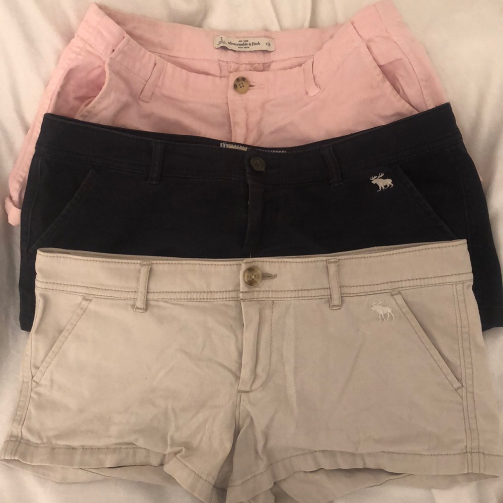 Lot of Abercrombie and Fitch Shorts - 3 pairs!!
